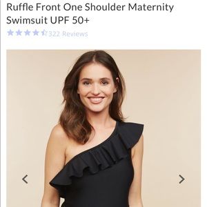 Unworn tags on UPF50 Motherhood Maternity swimsuit